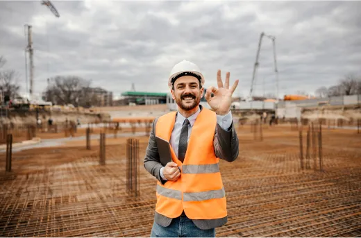 The construction process typically begins with a detailed